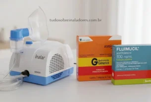 Ampola de Fluimucil aberta pode guardar na geladeira