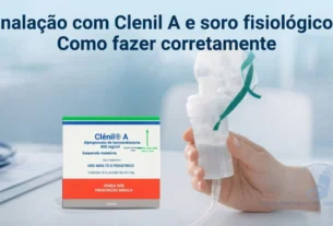 Inalação com Clenil A e soro fisiológico: Como fazer corretamente