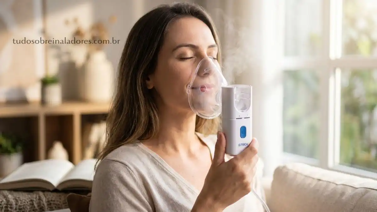 Nebulizacao para Sinusite