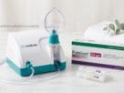 Comparação entre nebulizador ultrassônico e nebulizador a compressor para uso com Pulmicort