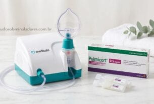 Comparação entre nebulizador ultrassônico e nebulizador a compressor para uso com Pulmicort