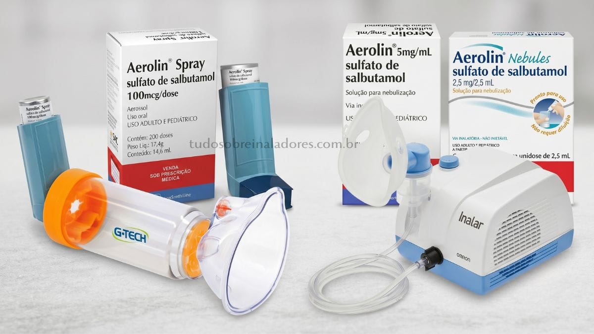 Sulfato de Salbutamol para Inalação: Spray e Gotas Explicados 1 Sulfato de Salbutamol para Inalação