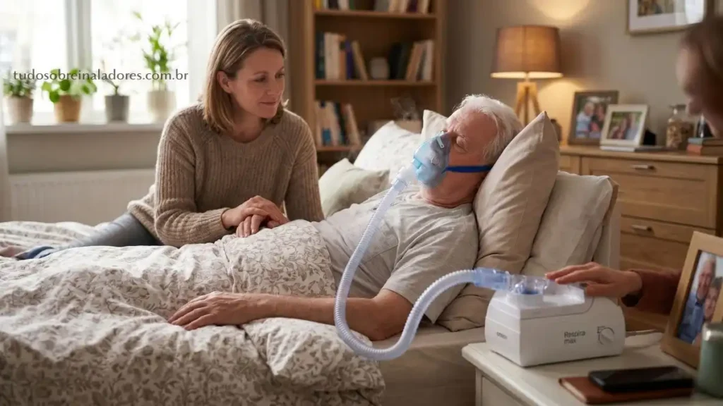 Nebulização em Idosos: Guia Completo, Cuidados e Qual Aparelho Escolher 2 nebulização em idosos
